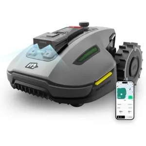 Robots zāles pļāvējs MAMMOTION YUKA Mini 700, NetRTK+Vision, uztveršanas zona 700 m², maks. 1100 m², ar 4G moduli