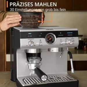 manualais espresso automats ar dzirnavinam krups precision xp801t10 3 681a63aef1bd6