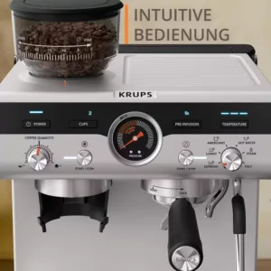 manualais espresso automats ar dzirnavinam krups precision xp801t10 4 681a63b0ba25b