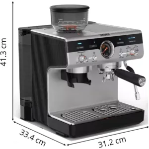manualais espresso automats ar dzirnavinam krups precision xp801t10 8 681a63b531df5