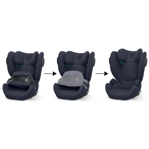 Autokreslins CBX by Cybex Pallas B3 i Size ISOFIX 9 50 kg Tumsi zils1