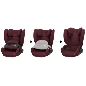 Autokreslins CYBEX Silver Pallas B2 i Size Isofix 9 50 kg Rumba Red2