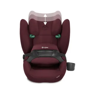 Autokreslins CYBEX Silver Pallas B2 i Size Isofix 9 50 kg Rumba Red5