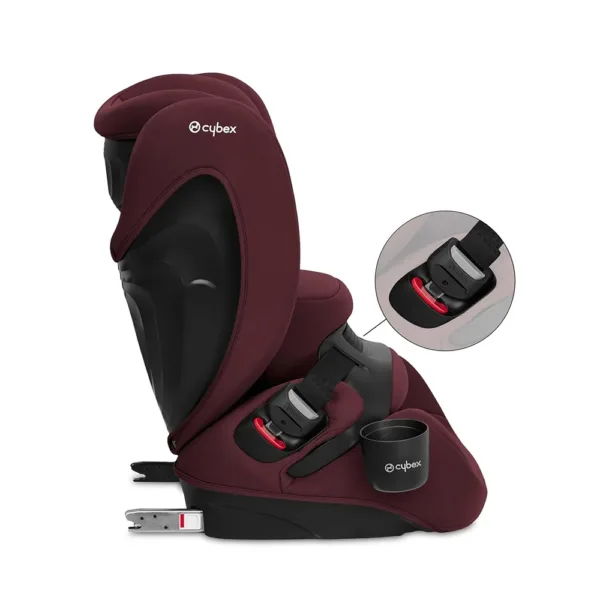 Autokreslins CYBEX Silver Pallas B2 i Size Isofix 9 50 kg Rumba Red6