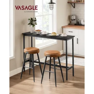 Bara galds Vasagle Industrial 120 x 40 x 90 cm LBT120B56 Melns1