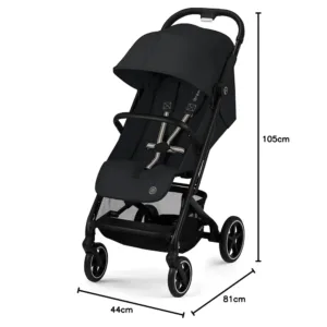 Bernu rati Cybex Gold Beezy max. 22 Kg Magic Black1