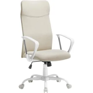 Ergonomisks biroja krēsls SONGMICS OBN034K01 bēšs audums