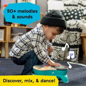 Interaktiva rotallieta Baby Einstein Hape DJ Discovery Turntable 16846 3
