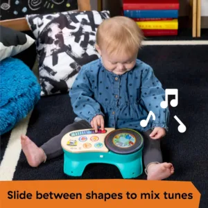 Interaktiva rotallieta Baby Einstein Hape DJ Discovery Turntable 16846 5