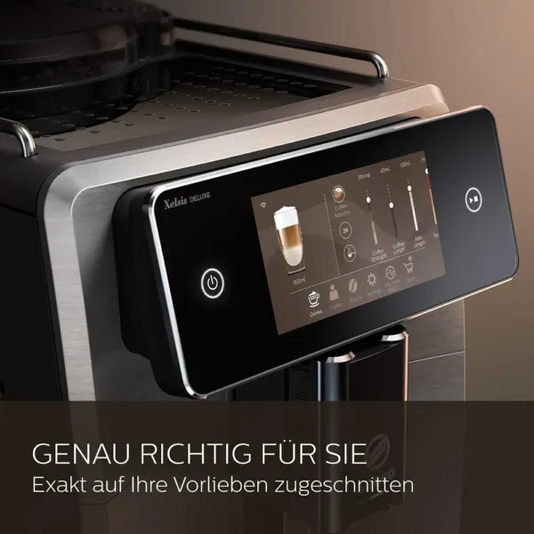 Kafijas automats Saeco Xelsis Deluxe SM8782 30 22 dzerieni WiFi keramiskas dzirnavinas5