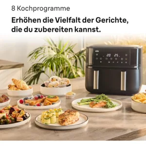 Karsta gaisa friteris Braun TwinCook 3 TD3030IBK 8 L 2850W1