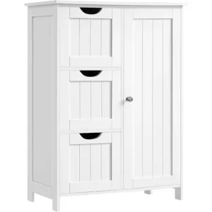 Vannas istabas skapis Vasagle BBC49WT 60 x 30 x 81 cm Balts
