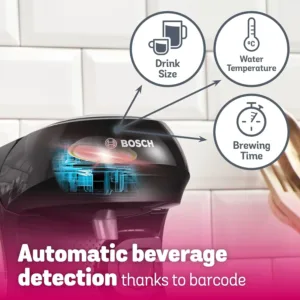 Kapsulu Kafijas Automats Bosch Tassimo Happy Friendly TAS102EA 1400 W Melns3