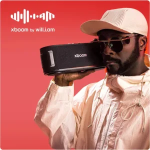 LG xboom Bounce by will.i.am Bluetooth 5.3 skalrunis Signature Sound Upward Passive Spotlights IP67 lidz 30 stundam 40 W1