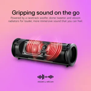 LG xboom Grab by will.i.am Bluetooth 5.3 skalrunis Signature Sound IP67 lidz 20 stundam 30 W2