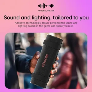 LG xboom Grab by will.i.am Bluetooth 5.3 skalrunis Signature Sound IP67 lidz 20 stundam 30 W5