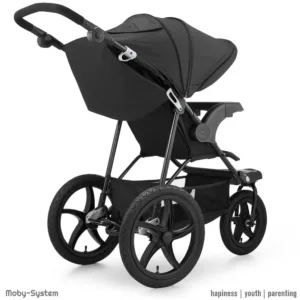 Pastaigu sporta rati Moby System Runner Mountain lidz 15 Kg Melni6