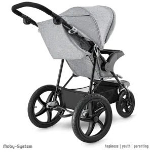Pastaigu sporta rati Moby System Runner Mountain lidz 15 Kg gaisi peleks5