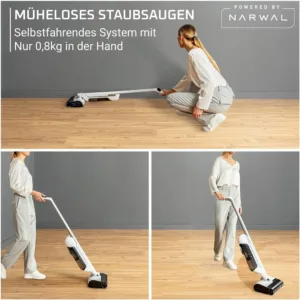Rowenta X Clean 10 bezvadu mitras un sausas lietosanas puteklsucejs loti viegls 08 Kg pasattirisanas un zavesana darbiba lidz 60 Min4