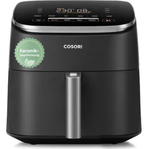 Karstā gaisa friteris Cosori Turbo Blaze Fryer, 6 L, 1725 W ‎CAF-DC601 grozs ar keramisko pārklājumu TurboBlaze
