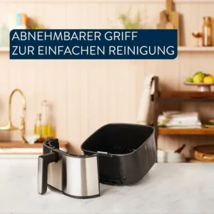 Karsta gaisa friteris Jamie Oliver by Tefal Easy Fry Silence Deluxe 5 L 1670 W EY55JDE0 4
