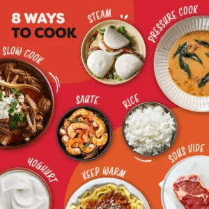 Multivaramais katls Instant Pot Plus 9 in 1 Multi Cooker 5.7L 1000 W RPPC61 BK 4