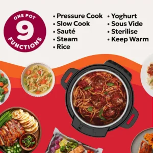 Multivaramais katls Instant Pot Plus 9 in 1 Multi Cooker 5.7L 1000 W RPPC61 BK 7