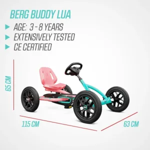 Velokarts Berg Buddy Lua Go Kart 3 8 gadi1