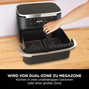 Dubultais karsta gaisa friteris Ninja FlexDrawer AF550EU 6.6 L 2470 W Dual Zone Air Fryer5