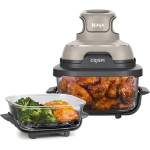 Karstā gaisa friteris Ninja CRISPi Portable Airfryer Hot Air Fryer, 3.8L, 4-in-1 1700 W, Stone FN101EUST