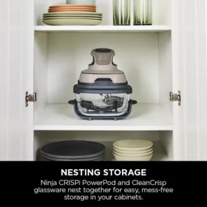 Karsta gaisa friteris Ninja CRISPi Portable Airfryer Hot Air Fryer 3.8L 4 in 1 1700 W Stone Gold FN101EUSTGD 4