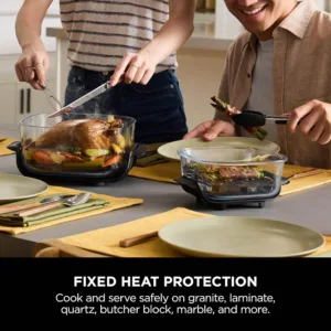 Karsta gaisa friteris Ninja CRISPi Portable Airfryer Hot Air Fryer 3.8L 4 in 1 1700 W Stone Gold FN101EUSTGD 7