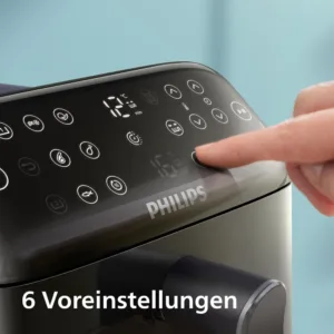 Dubultais vertikalais karsta gaisa friteris Philips Airfryer 4000 Series NA460 00 Stacked Dual Basket 10 L ar keramisko parklajumu6