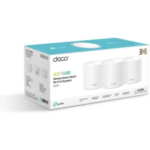 TP Link Deco X1500 Mesh WLAN Set 2 gab. Wi Fi 6 AX1500 Dual Band Router un Repeater5