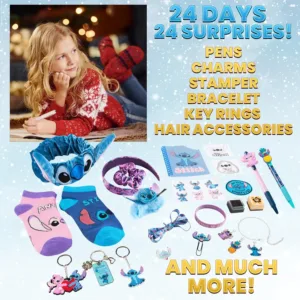 Adventes kalendars Disney Purple Stitch Cube 24 lodzini2