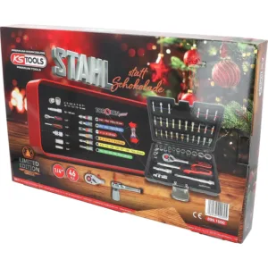 Adventes kalendars KS Tools 899.1000 Profesionals skruvgrieza uzgalu komplekts 46 gab2