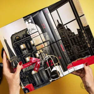 Adventes kalendars LOreal Paris Mini 12 lodzini ar parsteigumiem4