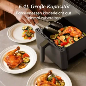 karsta gaisa friteris cosori dual blaze airfryer ar wifi 64l xxl caf p585s 3 6921916733fa9