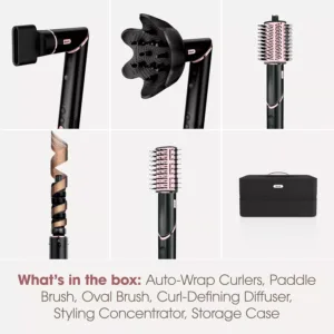 matu fens veidotajs shark flexstyle 5 in 1 air styler hd446eu melns roza zelts10 690fa1af879ad