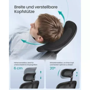 ergonomisks biroja kresls songmics obn041b01 melns6 694a9d1d28855