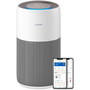 Philips gaisa attīrītājs 2200 Series AC2210/10 HEPA NanoProtect + aktivētās ogles filtrs, CADR 400 m³/h priekš 104 m²