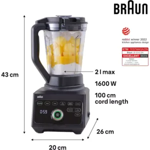 blenderis braun powerblend 9 jb9040bk 1600 w 2 l tritan trauks2 6984e7536ce9e
