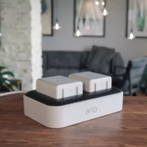 divu akumulatoru ladetajs arlo dual charging station vma5400c 100eus prieks pro 3 floodlight pro 3 pro 4 ultra ultra 2 go 2 ultra 2 xl pro 4 xl pro 5 1 698e0f7d8352a