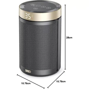 keramiskais ventilatora silditajs dreo atom 316 1500 w dr hsh006 peleka zelta toni7 699c830a1c39f