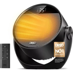 Ventilatora sildītājs Dreo Heater 320 DR-HSH020 1500 W Melns