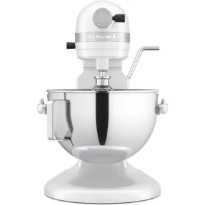 Planetarais mikseris virtuves kombains KitchenAid Heavy Duty 5KSM55SXXEWH 5.2 L 375 W Balts1