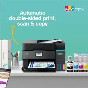 Printeris Epson EcoTank ET 4950 Home Office WLAN A4 Duplex Print Scan Copy Fax ADF C11CL40402 9