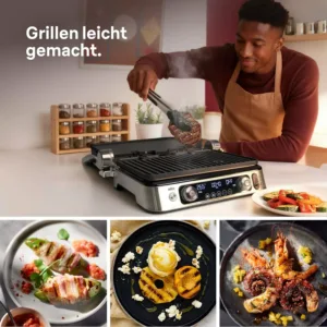 braun multigrill 9 cg 9167 kontaktgrils ar grilu plakanam un vafelu plaksnem un temperaturas sensoru2 69d809232ab30
