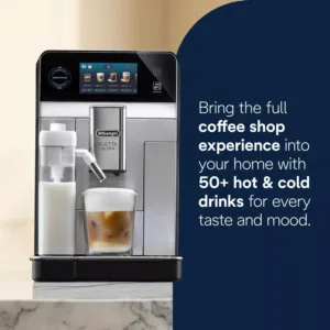 delonghi eletta ultra ecam47285mb pilniba automatisks kafijas automats lattecrema piena sistema 50 hot cold dzerieni1 69d3fb4510502