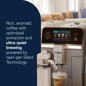 delonghi eletta ultra ecam47285mb pilniba automatisks kafijas automats lattecrema piena sistema 50 hot cold dzerieni3 69d3fb4598222
